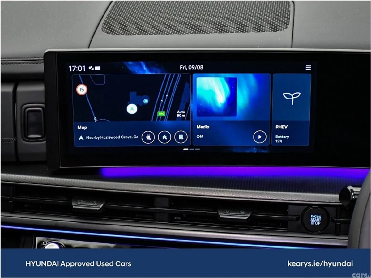 Hyundai Santa Fe SUV, Petrol Plug-in Hybrid, 2026, Blue