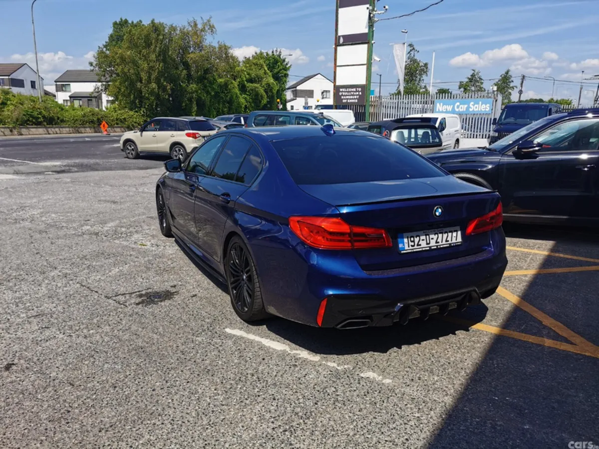 BMW 5-Series Saloon, Petrol Plug-in Hybrid, 2019, Blue