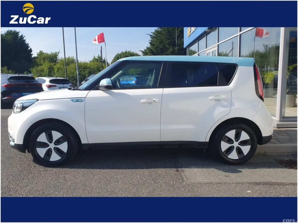 Kia Soul Hatchback, Electric, 2017, White