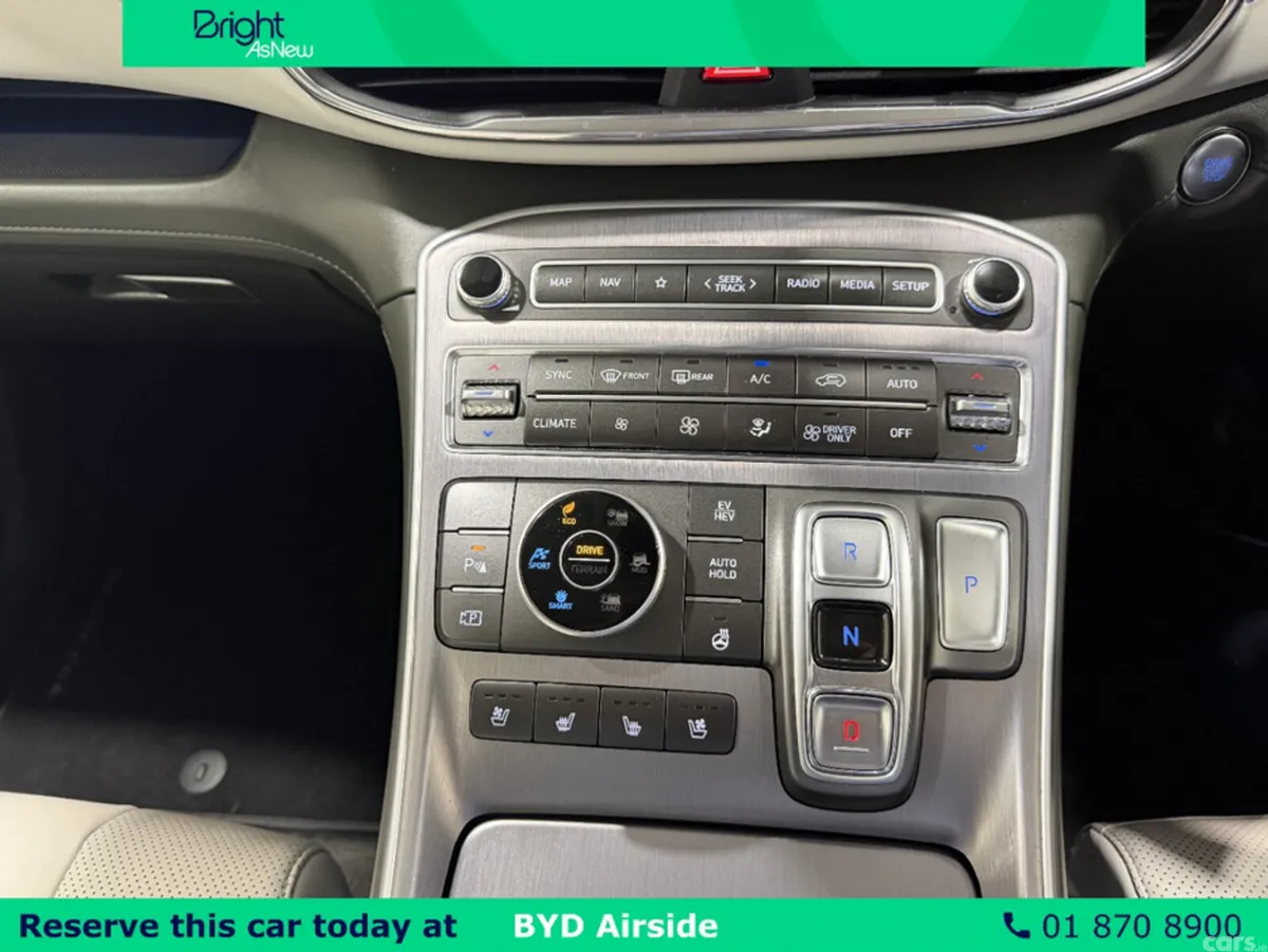 Hyundai Santa Fe SUV, Petrol Plug-in Hybrid, 2023, Black