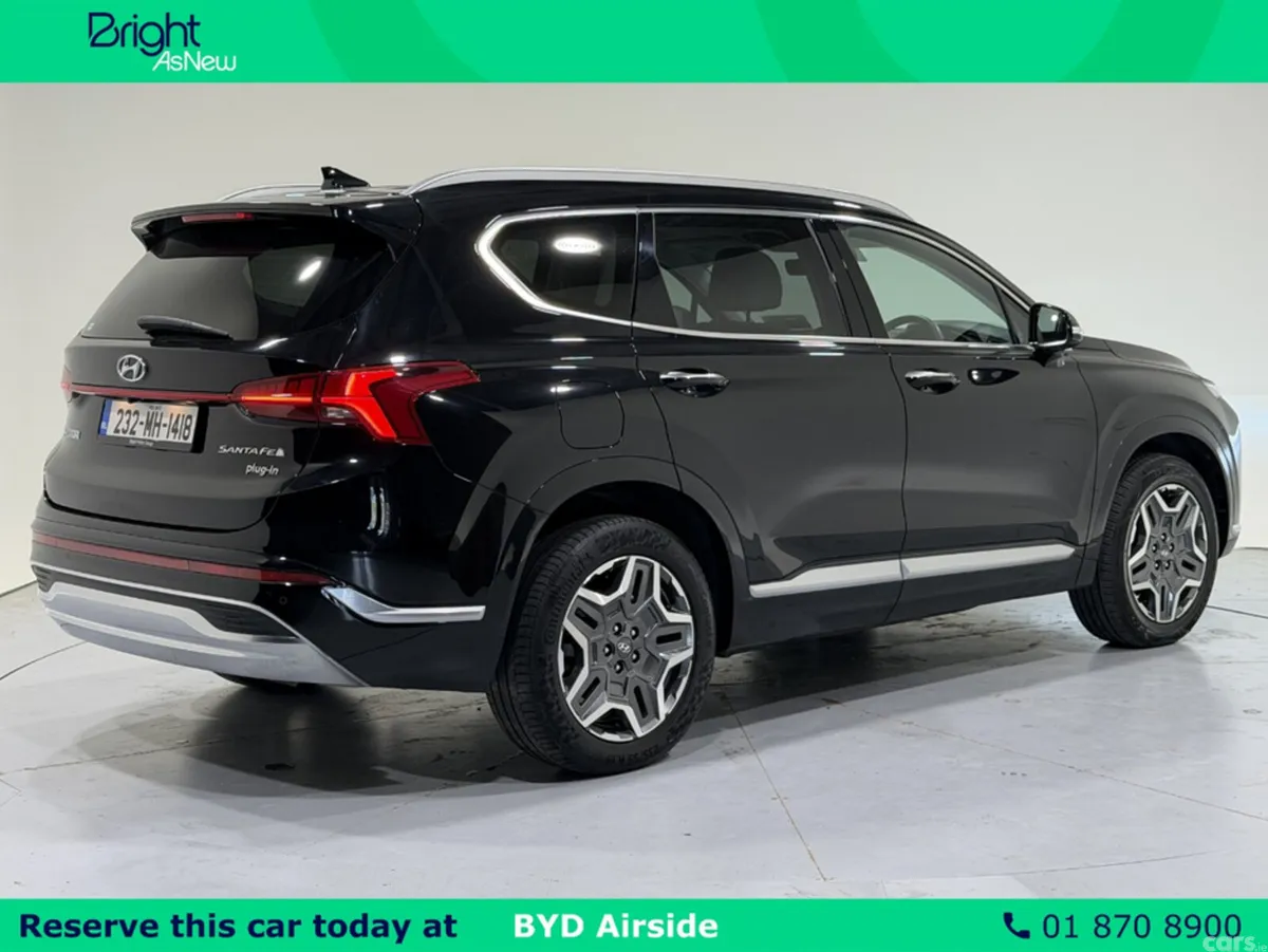 Hyundai Santa Fe SUV, Petrol Plug-in Hybrid, 2023, Black