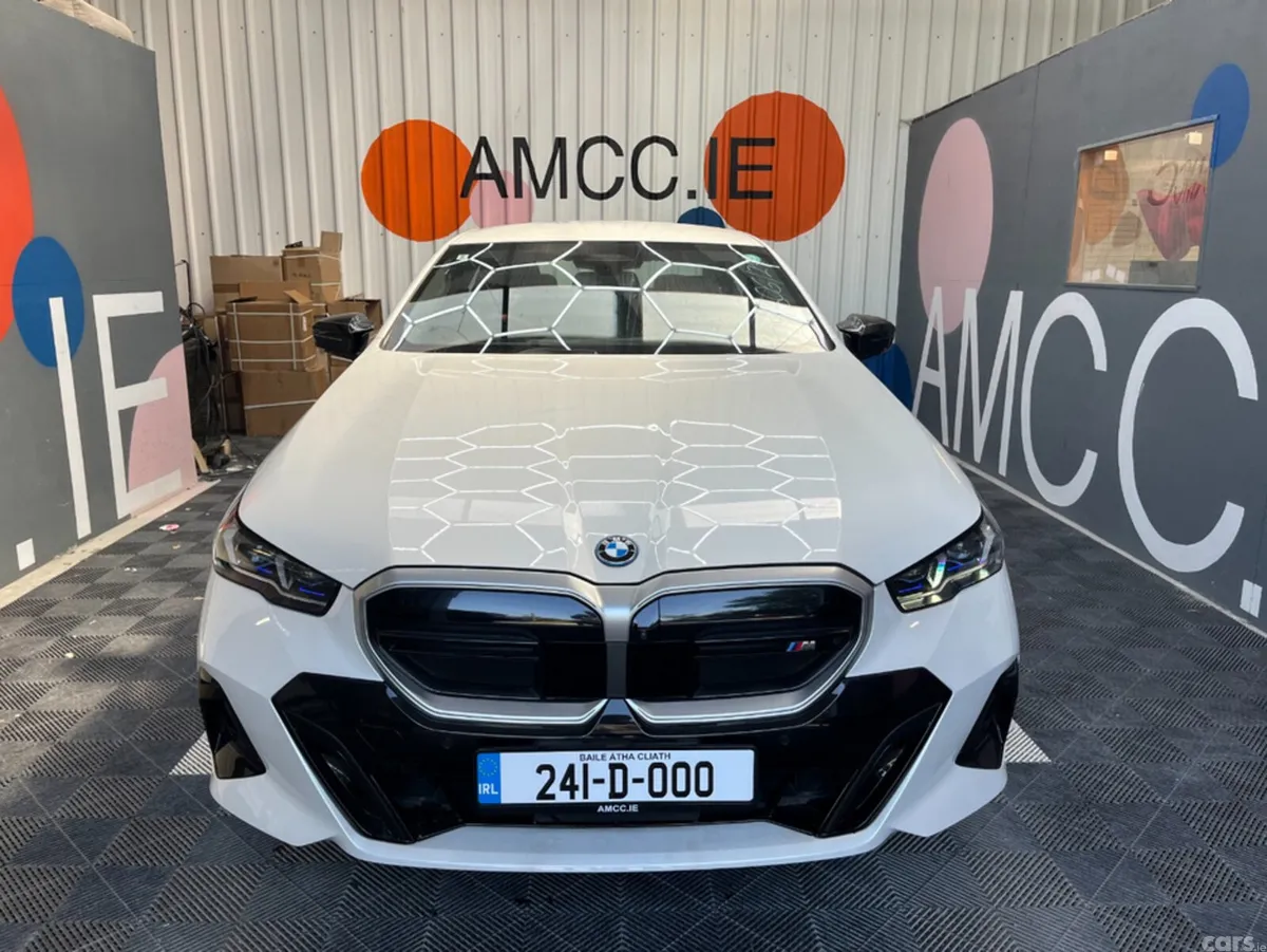BMW i5 Saloon, Electric, 2024, White