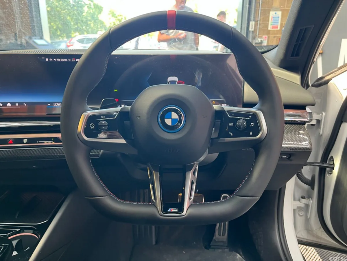 BMW i5 Saloon, Electric, 2024, White