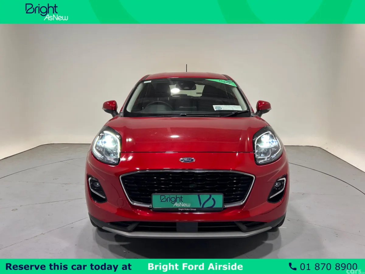 Ford Puma MPV, Petrol Hybrid, 2023, Red