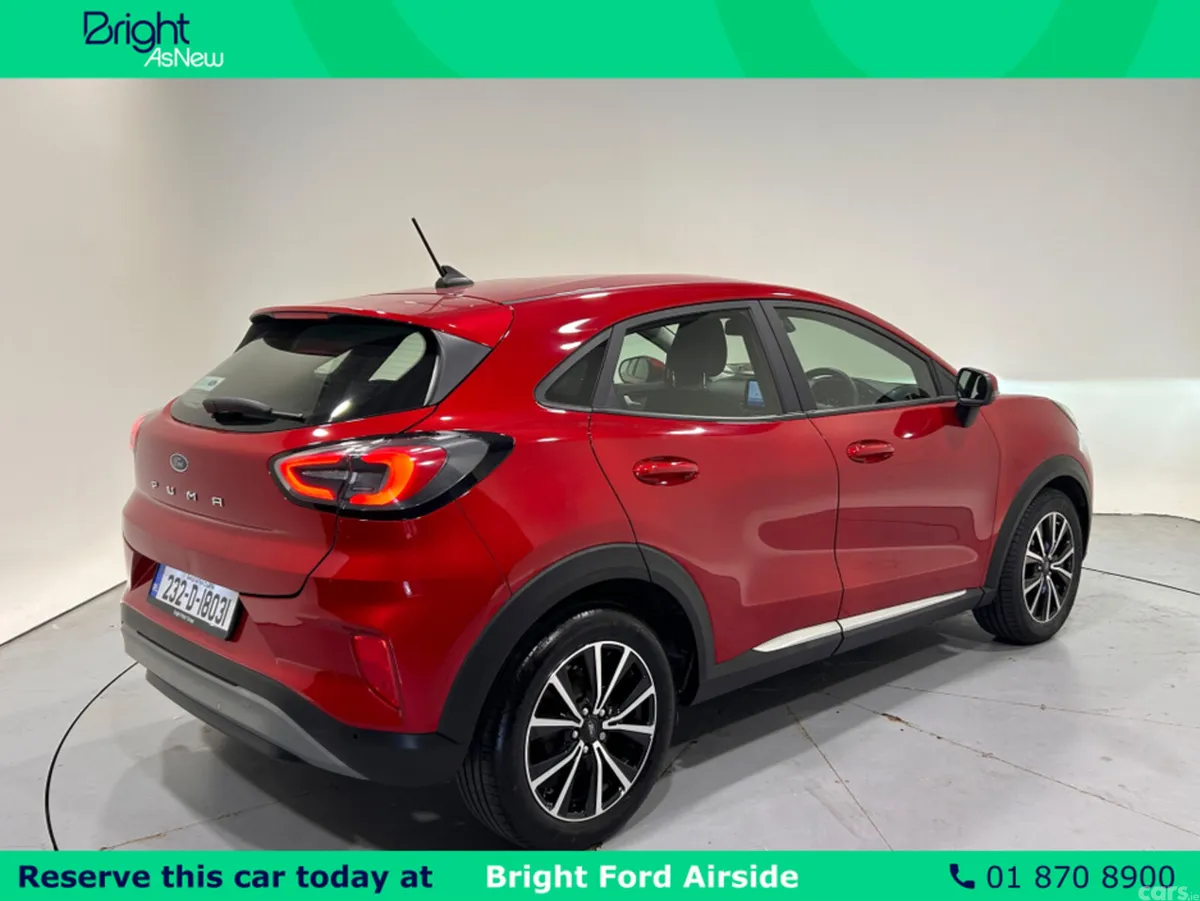 Ford Puma MPV, Petrol Hybrid, 2023, Red