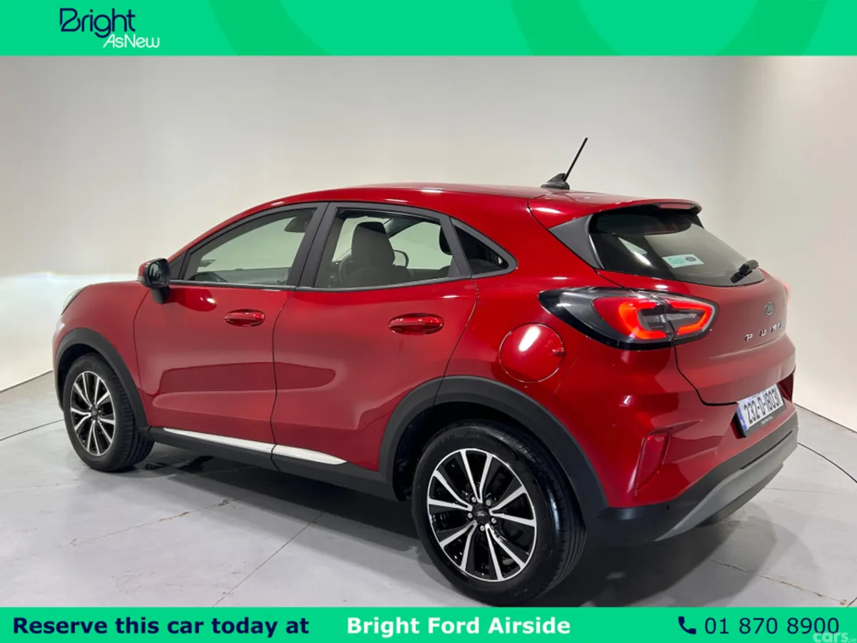 Ford Puma MPV, Petrol Hybrid, 2023, Red