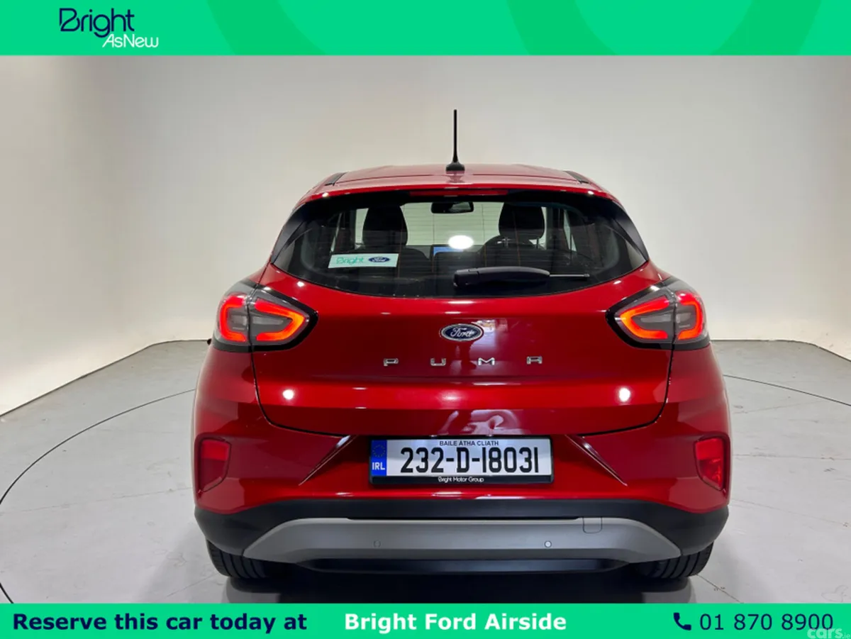 Ford Puma MPV, Petrol Hybrid, 2023, Red