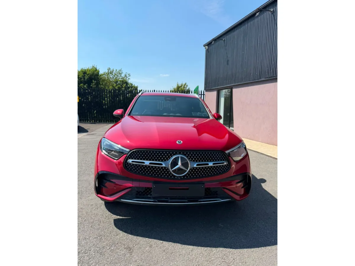 Mercedes-Benz GLC SUV, Diesel Plug-in Hybrid, 2024, Red