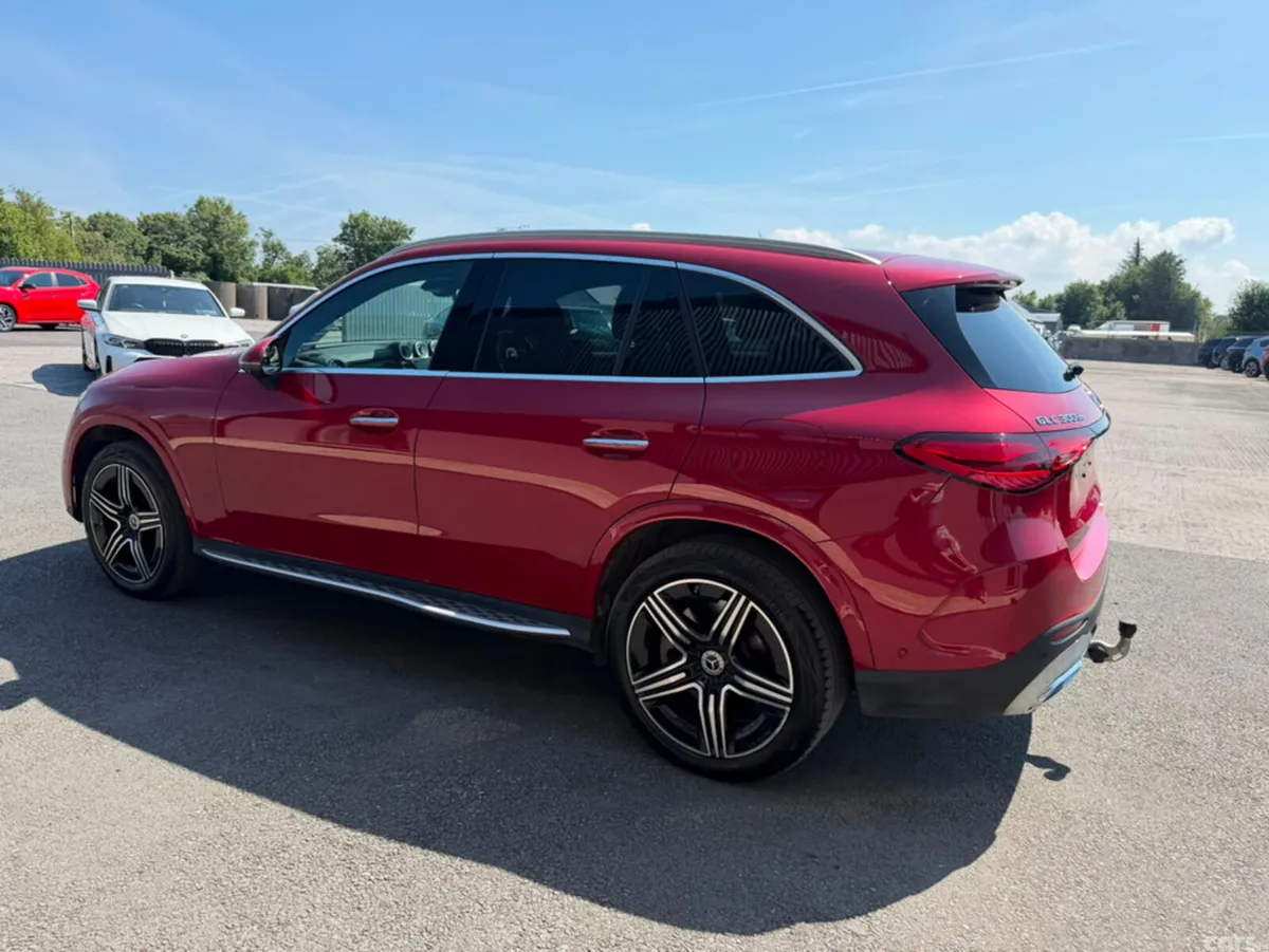 Mercedes-Benz GLC SUV, Diesel Plug-in Hybrid, 2024, Red