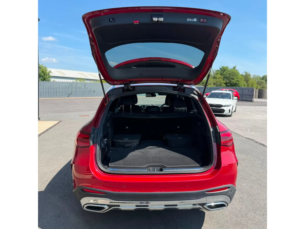 Mercedes-Benz GLC SUV, Diesel Plug-in Hybrid, 2024, Red