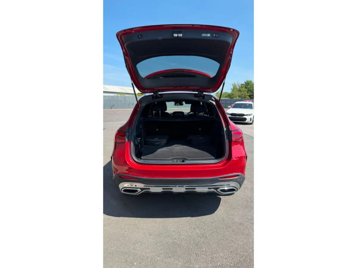 Mercedes-Benz GLC SUV, Diesel Plug-in Hybrid, 2024, Red