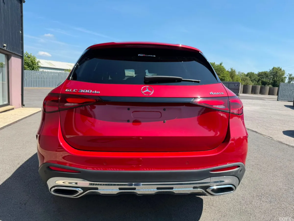 Mercedes-Benz GLC SUV, Diesel Plug-in Hybrid, 2024, Red