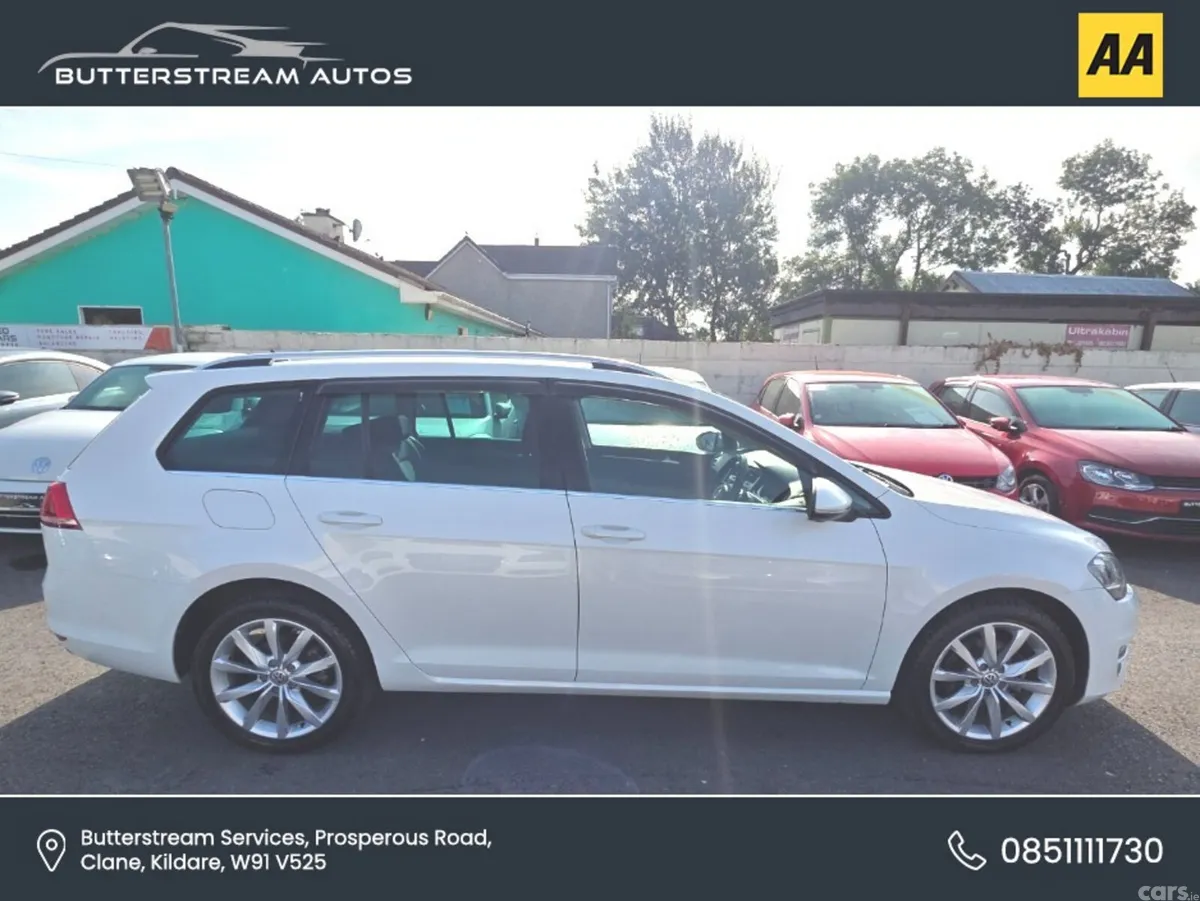 Volkswagen Golf Estate, Petrol, 2014, White