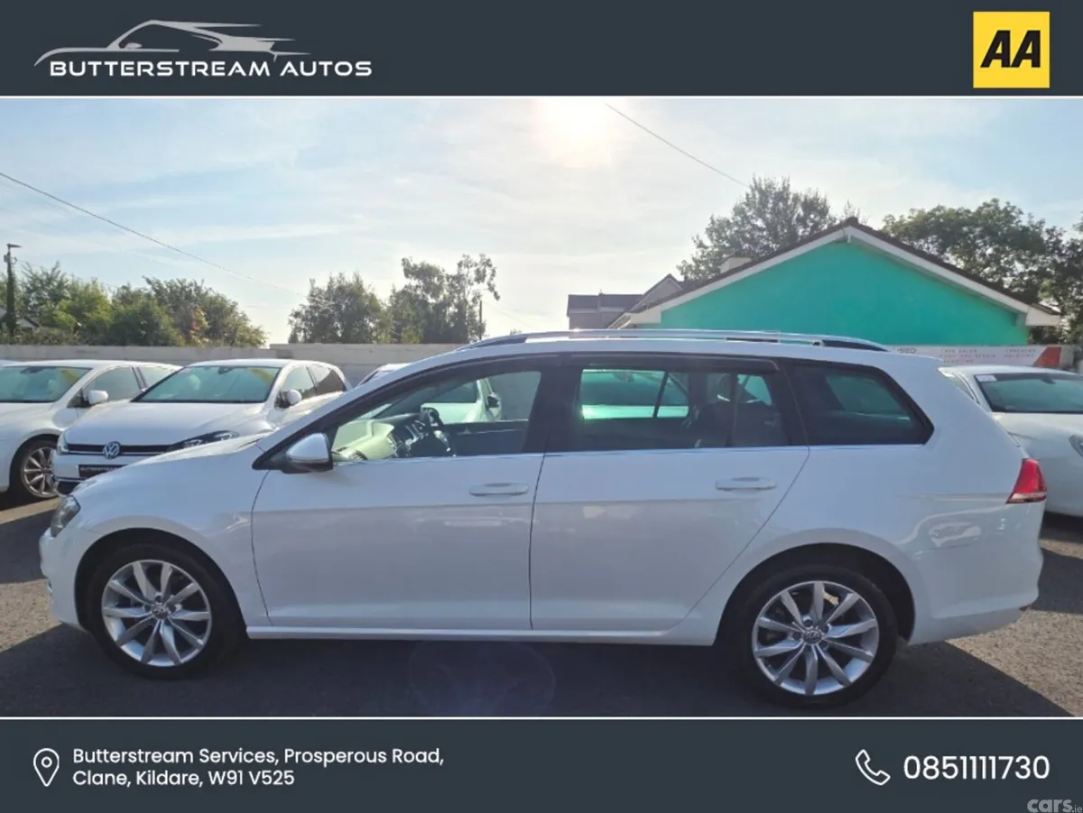 Volkswagen Golf Estate, Petrol, 2014, White
