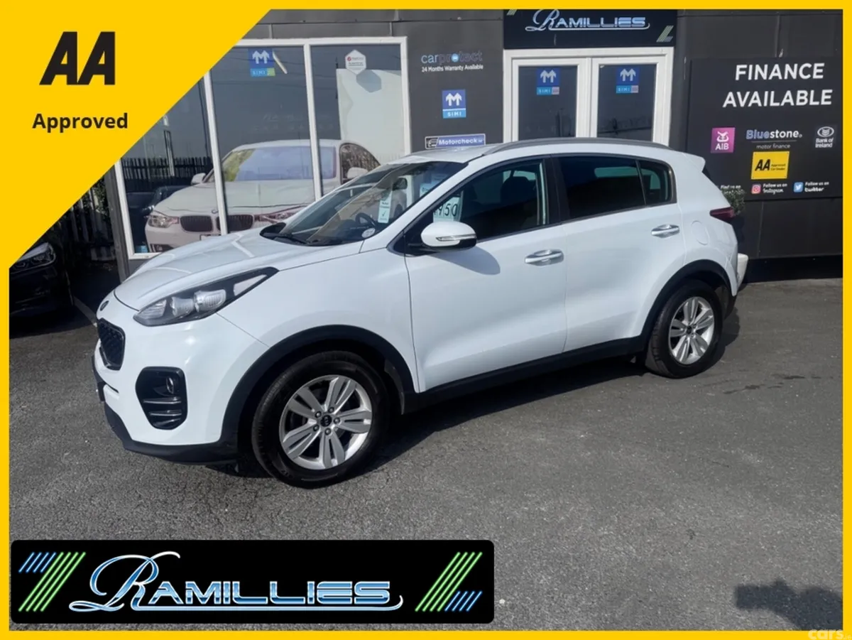 Kia Sportage Estate, Diesel, 2017, White