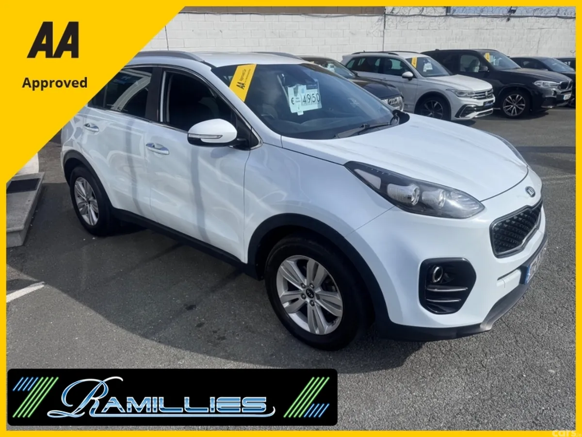 Kia Sportage Estate, Diesel, 2017, White