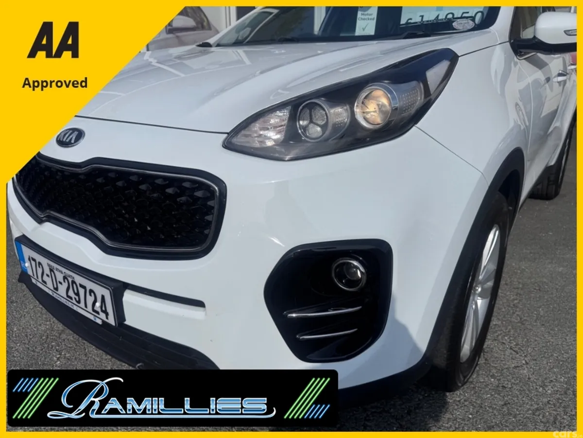 Kia Sportage Estate, Diesel, 2017, White
