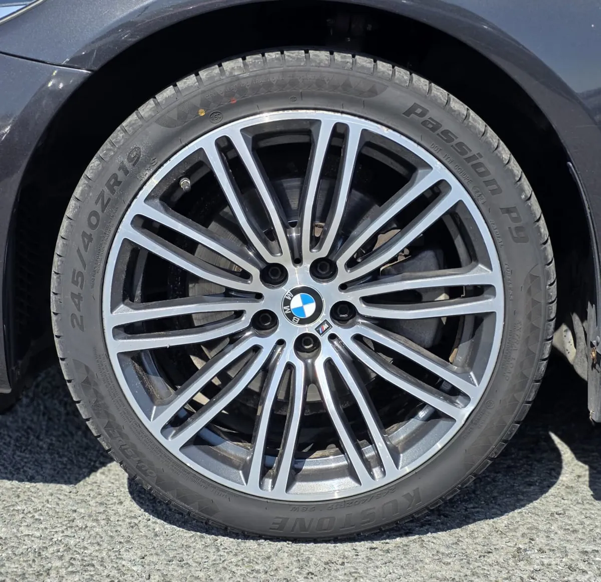 BMW 5-Series Saloon, Diesel, 2017, Grey
