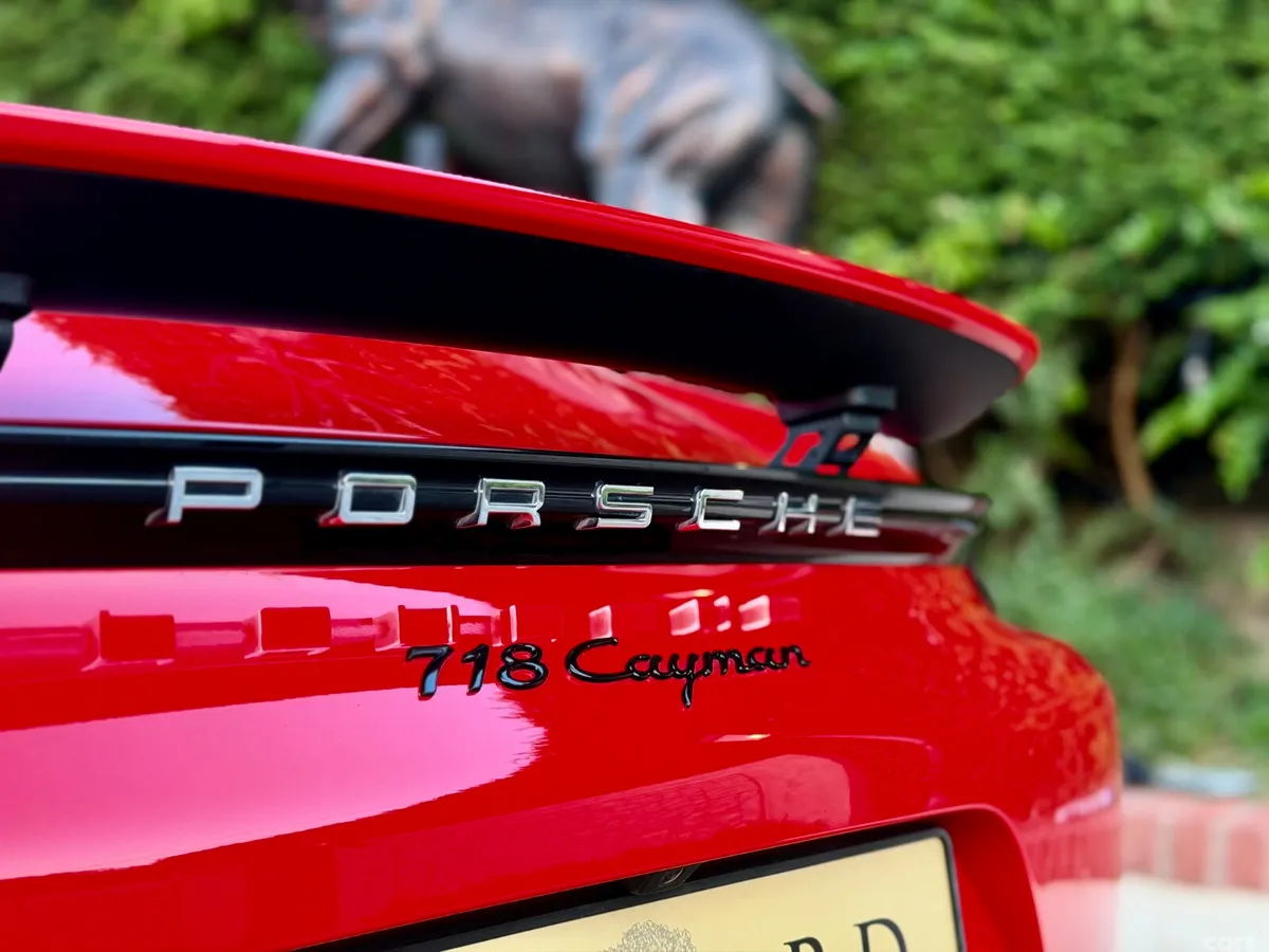Porsche 718 Coupe, Petrol, 2023, Red