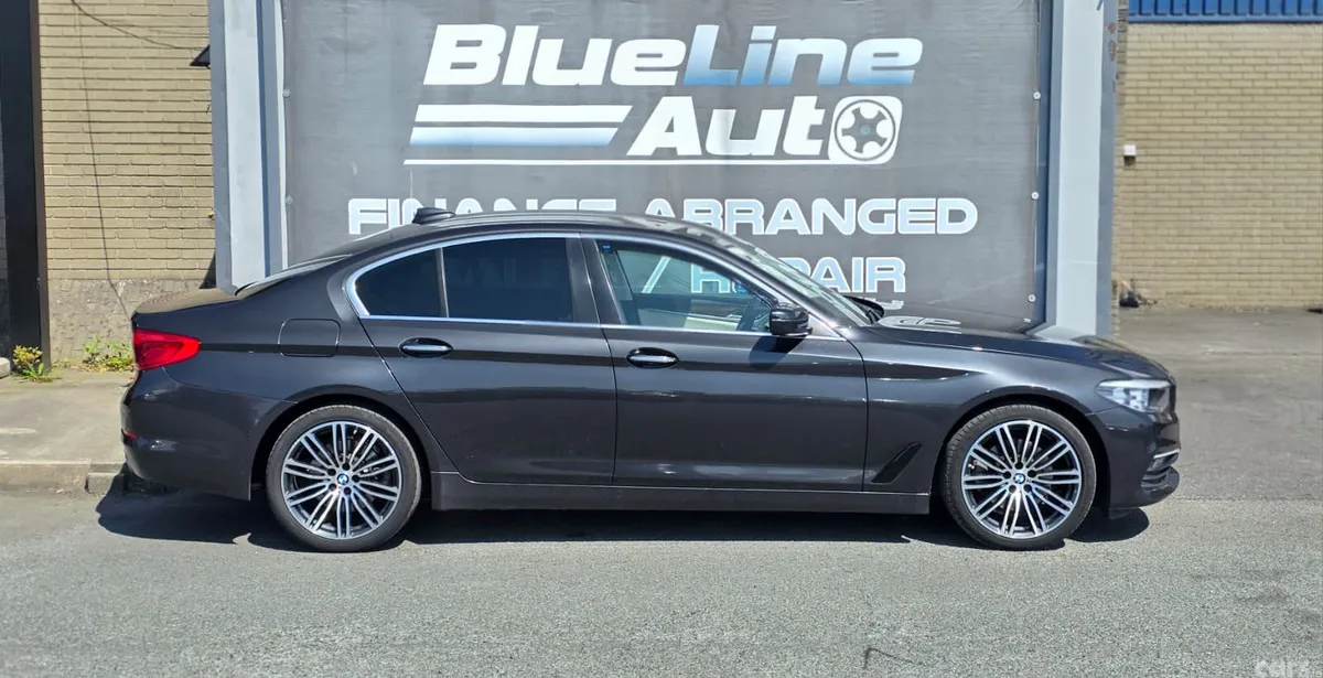 BMW 5-Series Saloon, Diesel, 2017, Grey