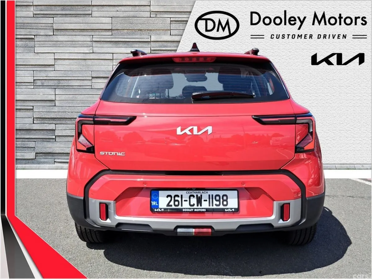 Kia Stonic Hatchback, Petrol, 2026, Red