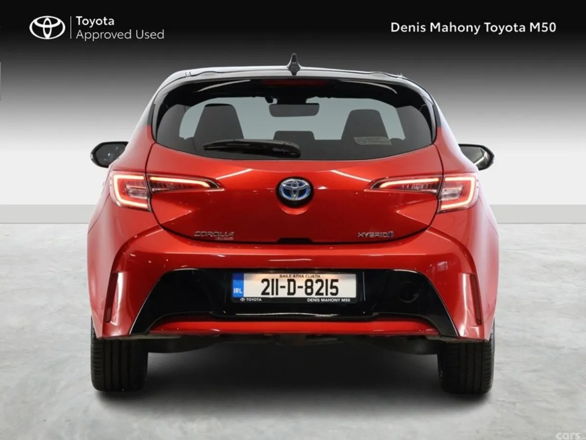 Toyota Corolla Hatchback, Petrol Hybrid, 2021, Red