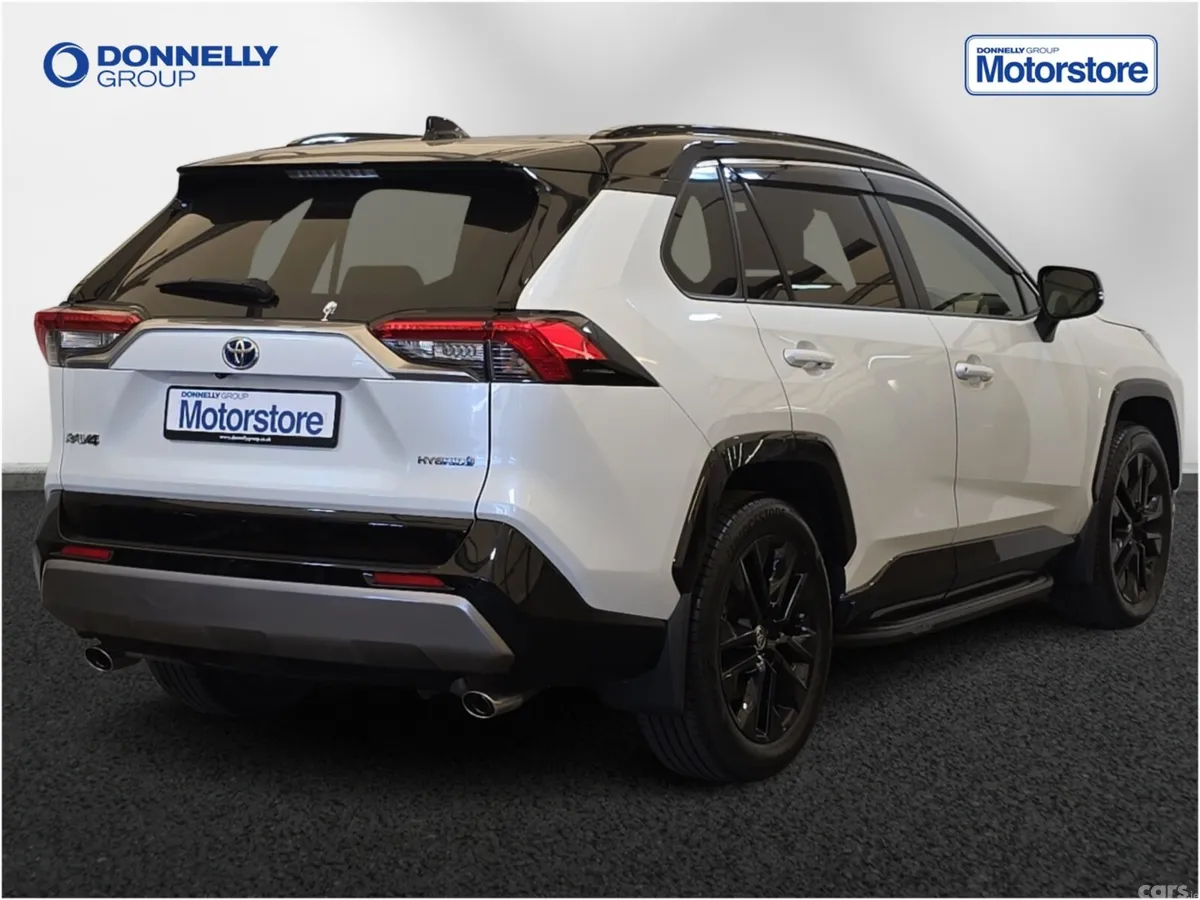 Toyota RAV4 Estate, Petrol Hybrid, 2023, White