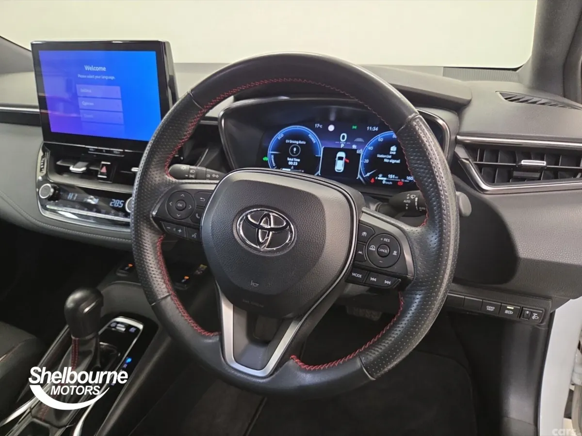 Toyota Corolla Hatchback, Petrol Hybrid, 2023, White