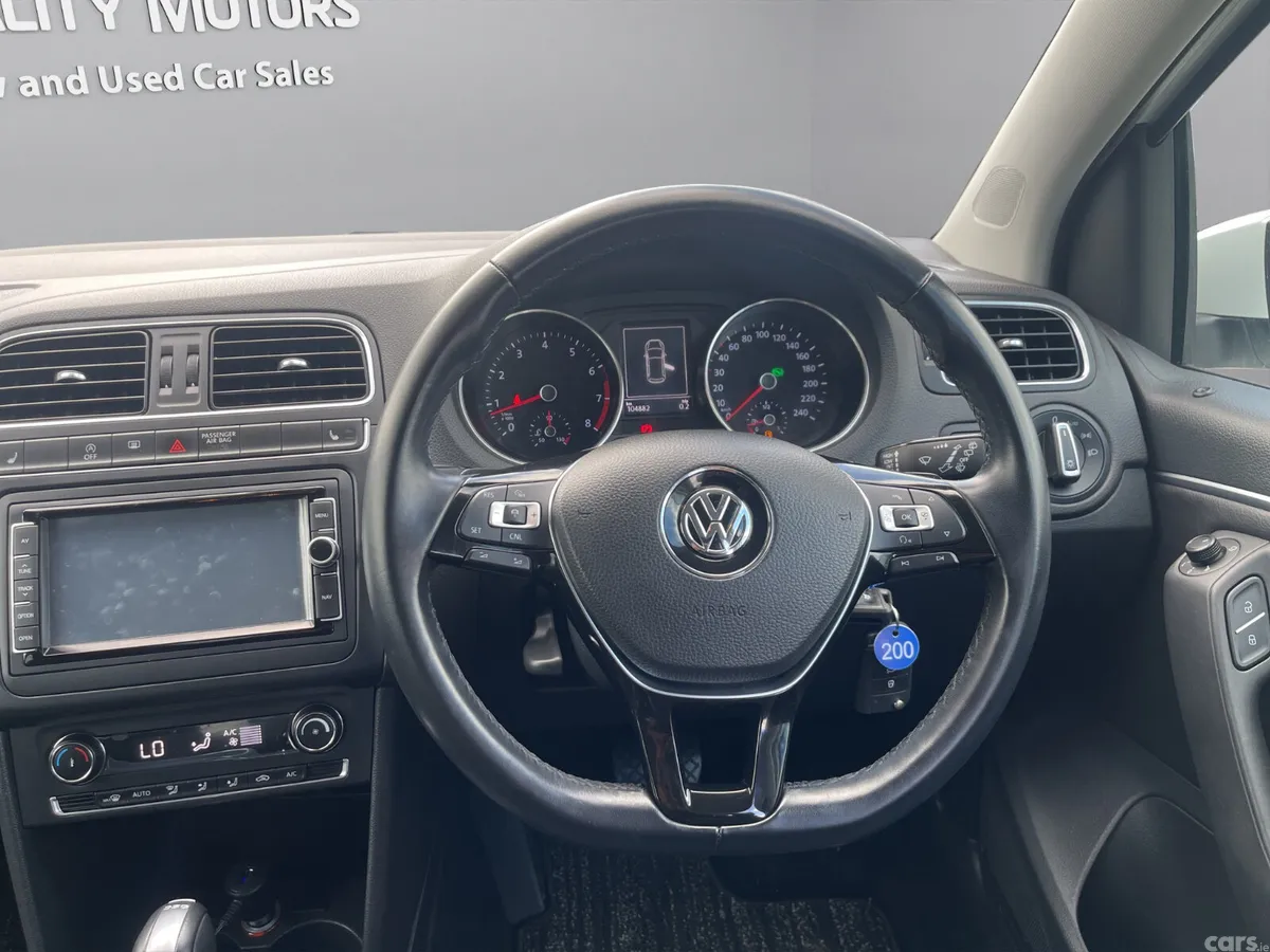 Volkswagen Polo Hatchback, Petrol, 2017, White