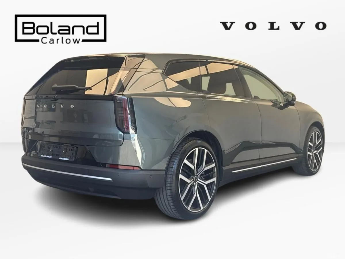 Volvo EX60 SUV, Electric, 2027, Green