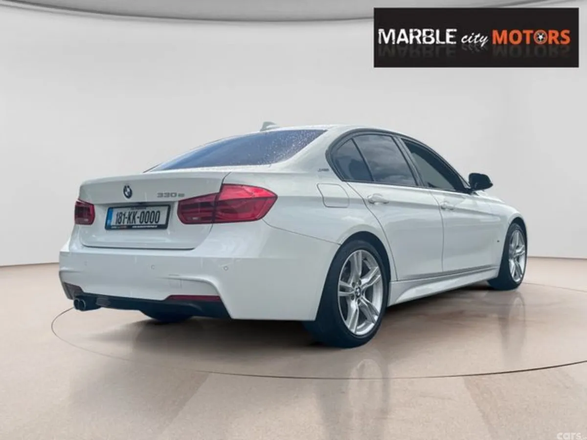 BMW 3-Series Saloon, Petrol Plug-in Hybrid, 2018, White