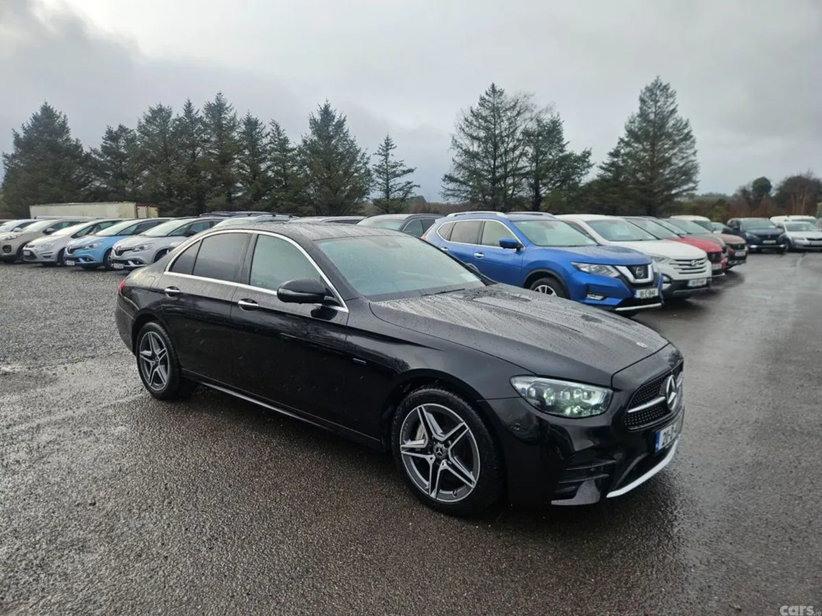 Mercedes-Benz E 300 Saloon, Diesel Plug-in Hybrid, 2021, Black