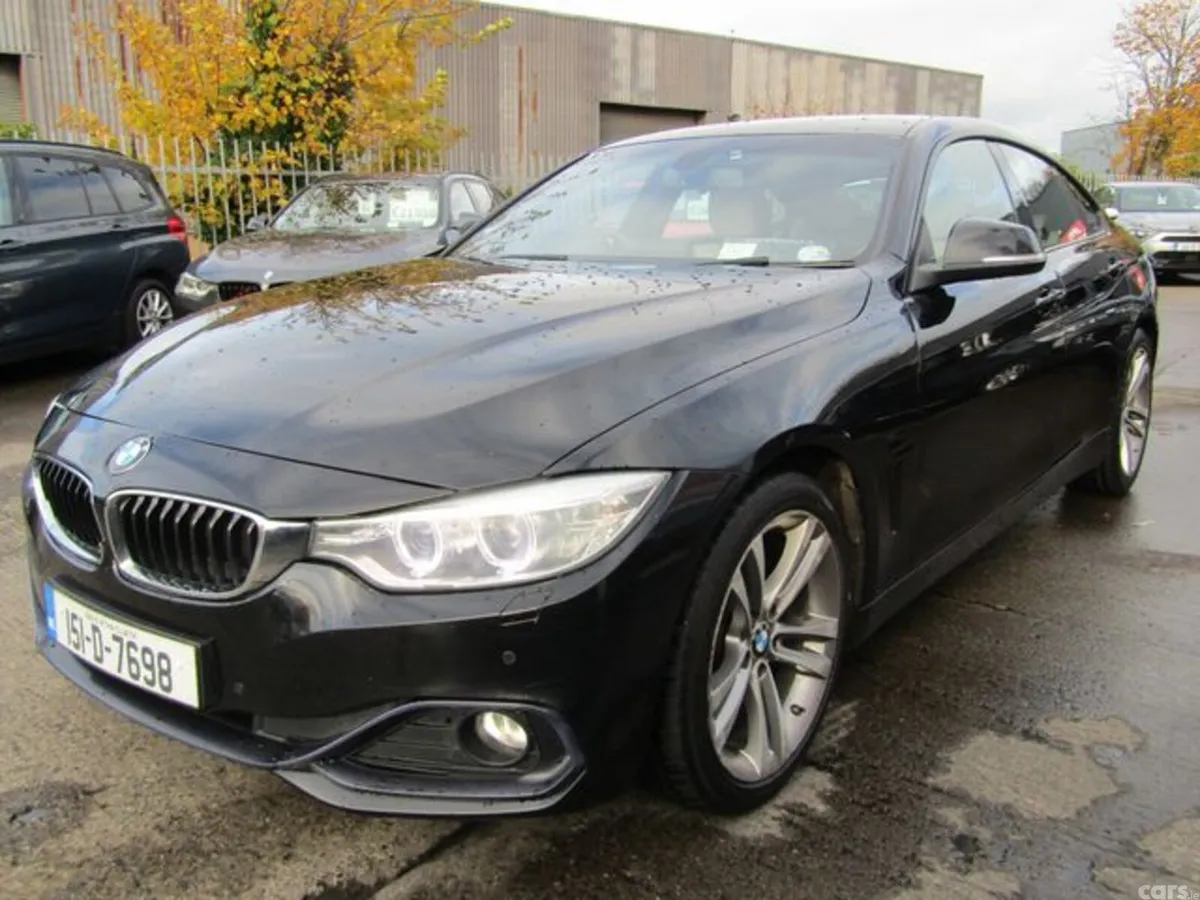 BMW 4-Series Saloon, Diesel, 2015, Black