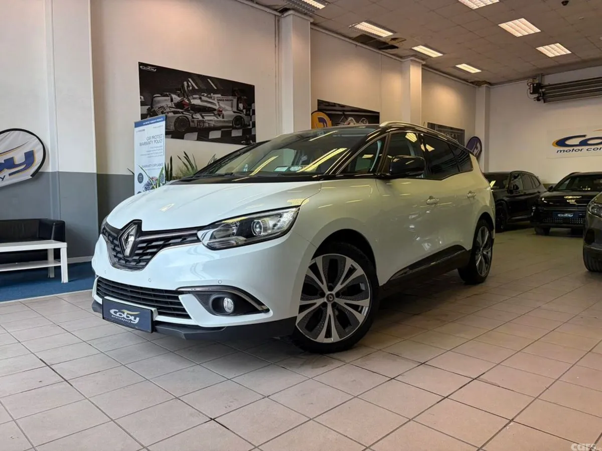Renault Grand Scenic Hatchback, Petrol, 2019, White