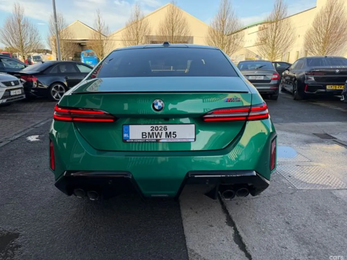 BMW M5 Saloon, Petrol Hybrid, 2026, Green