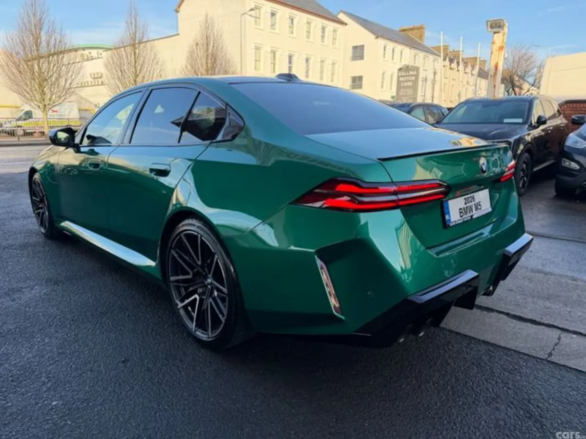 BMW M5 Saloon, Petrol Hybrid, 2026, Green