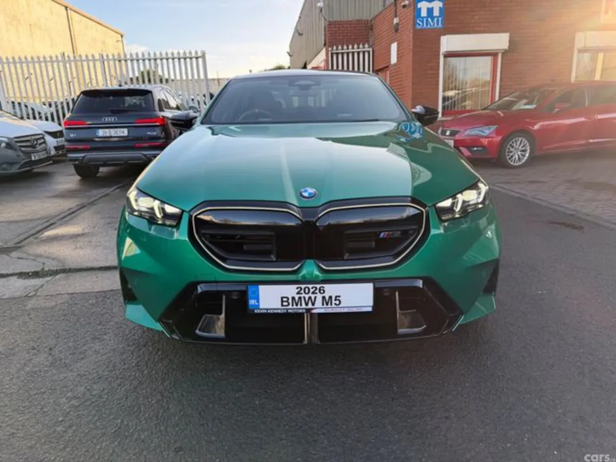 BMW M5 Saloon, Petrol Hybrid, 2026, Green
