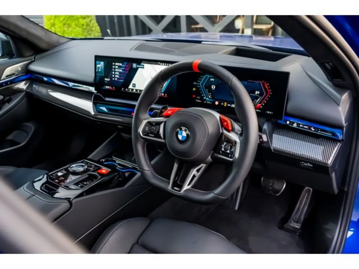 BMW M5 Estate, Petrol Plug-in Hybrid, 2026, Blue