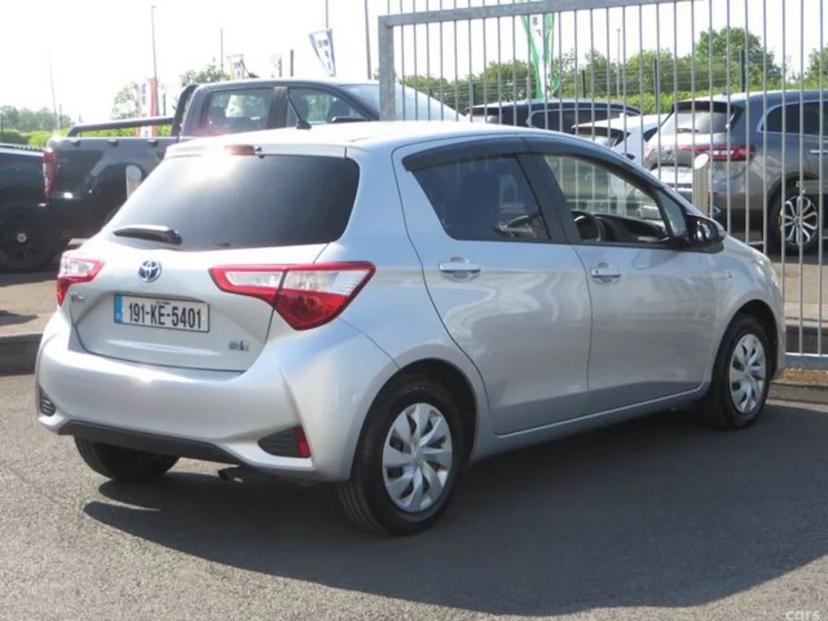Toyota Vitz Hatchback, Petrol Hybrid, 2019, Silver
