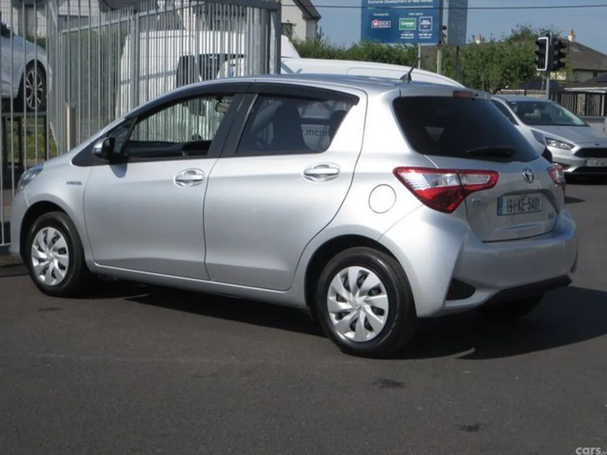 Toyota Vitz Hatchback, Petrol Hybrid, 2019, Silver