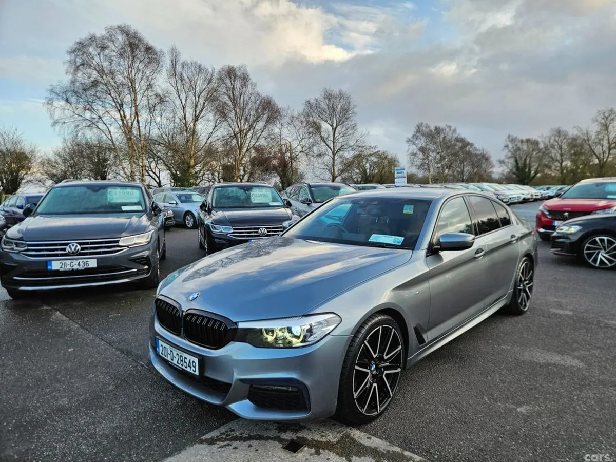 BMW 5-Series Saloon, Diesel, 2020, Blue