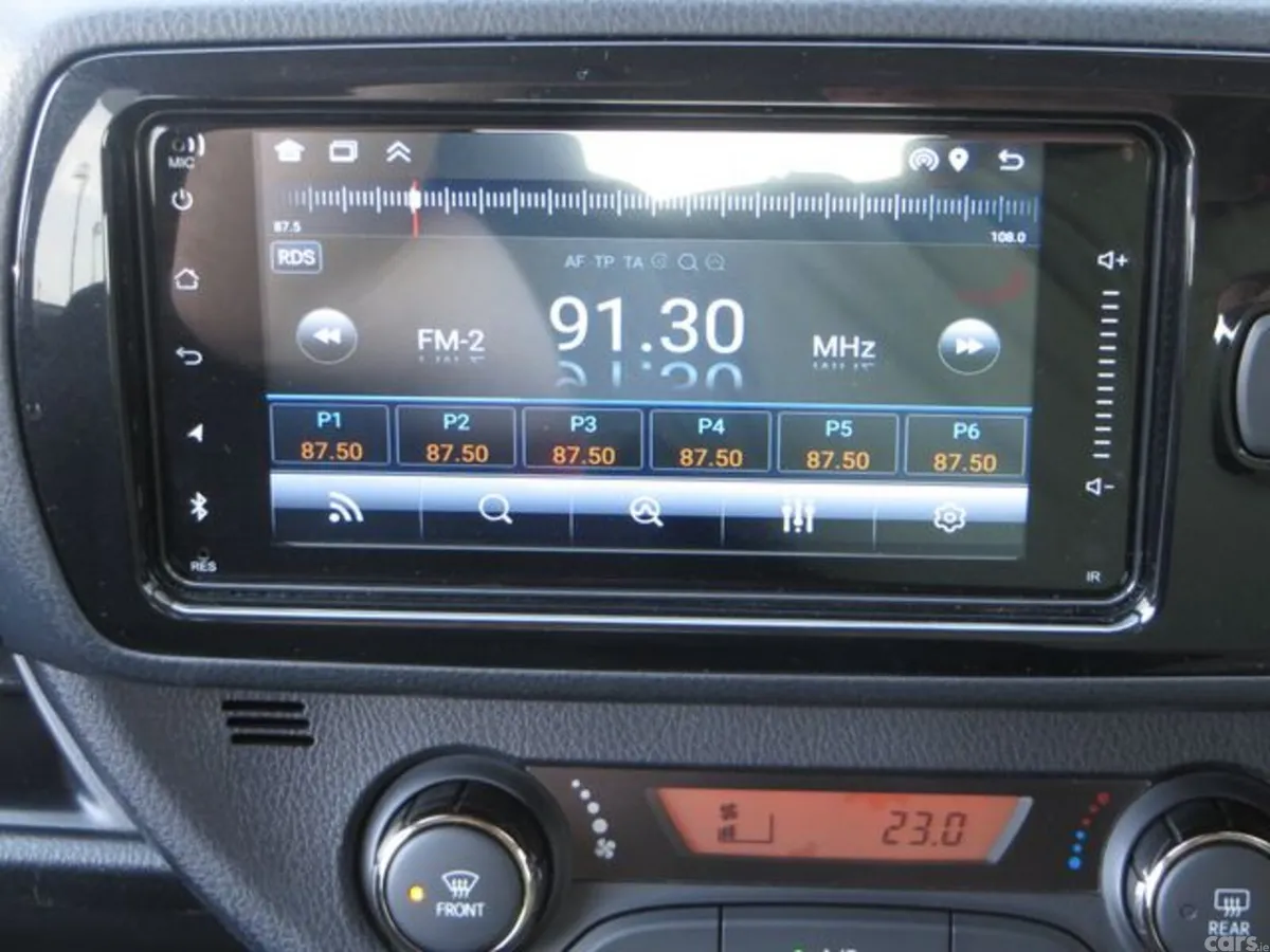 Toyota Vitz Hatchback, Petrol Hybrid, 2019, Silver