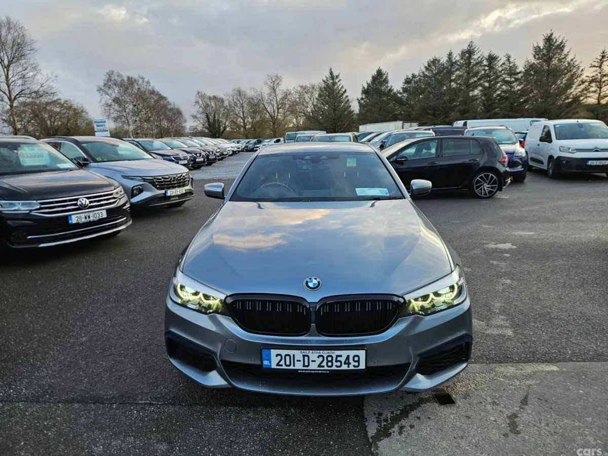 BMW 5-Series Saloon, Diesel, 2020, Blue