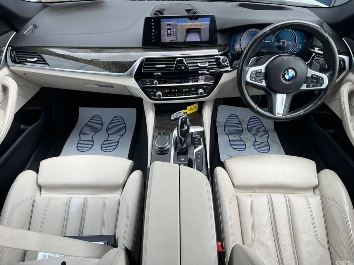 BMW 5-Series Saloon, Petrol Plug-in Hybrid, 2017, White