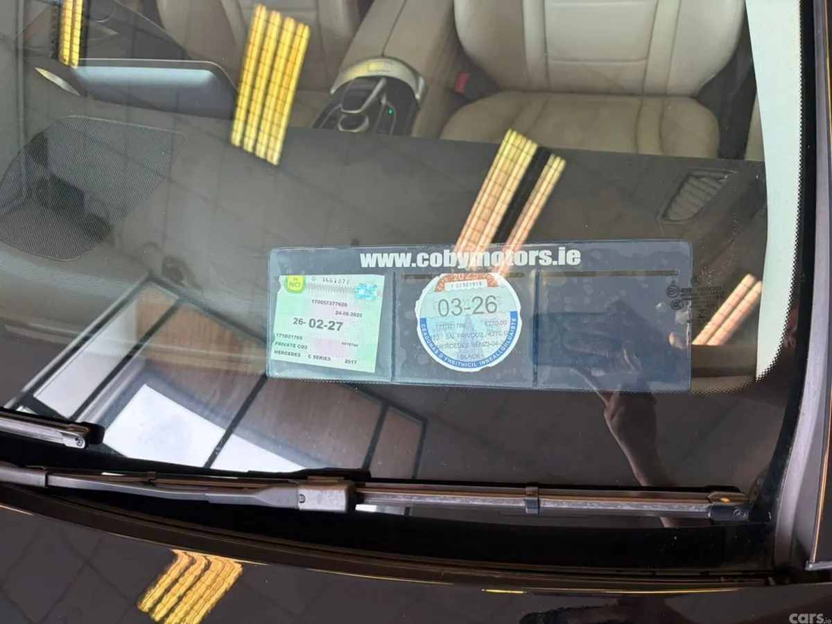 Mercedes-Benz C-Class Saloon, Petrol, 2017, Black