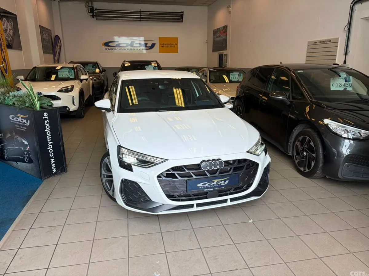 Audi A3 Hatchback, Petrol Plug-in Hybrid, 2025, White