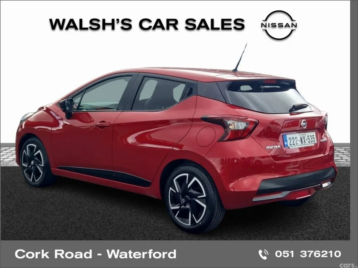 Nissan Micra Hatchback, Petrol, 2022, Red