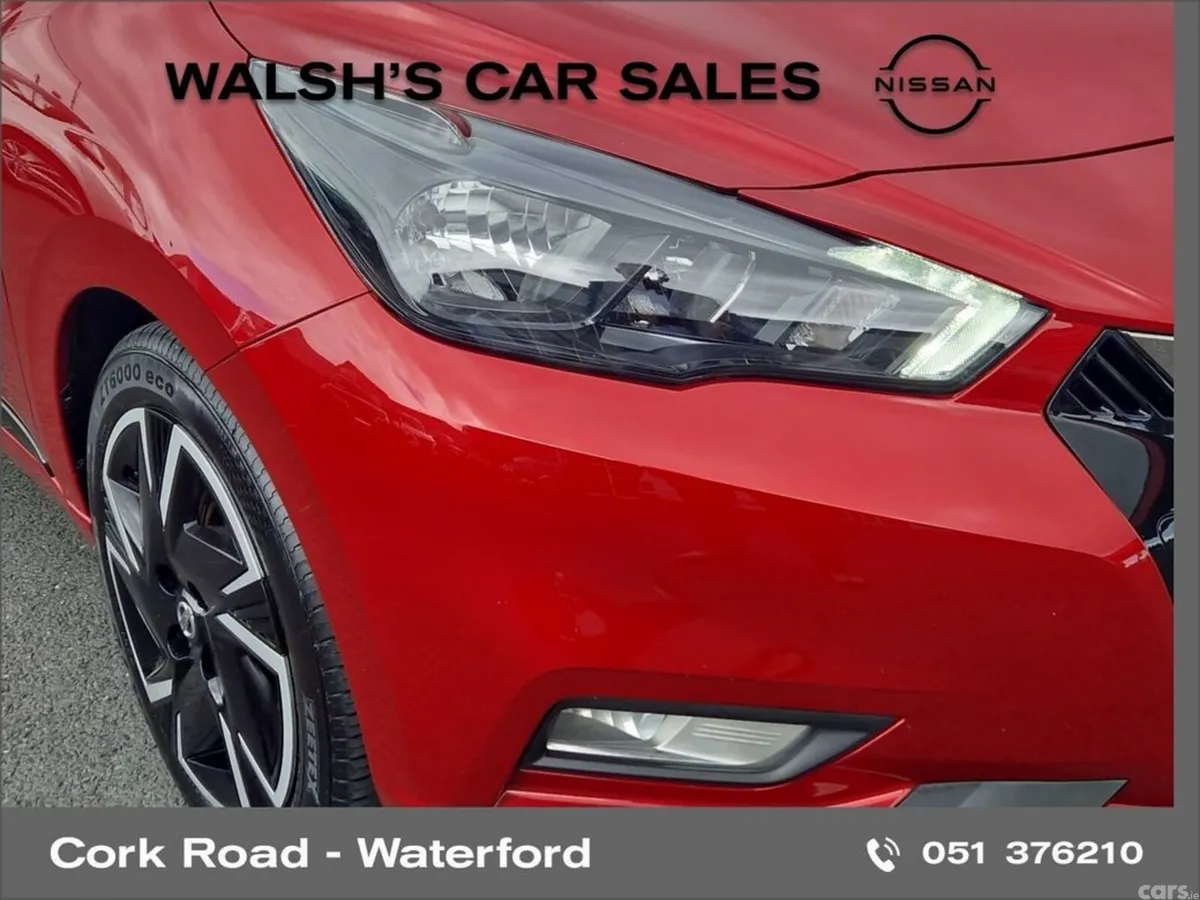 Nissan Micra Hatchback, Petrol, 2022, Red