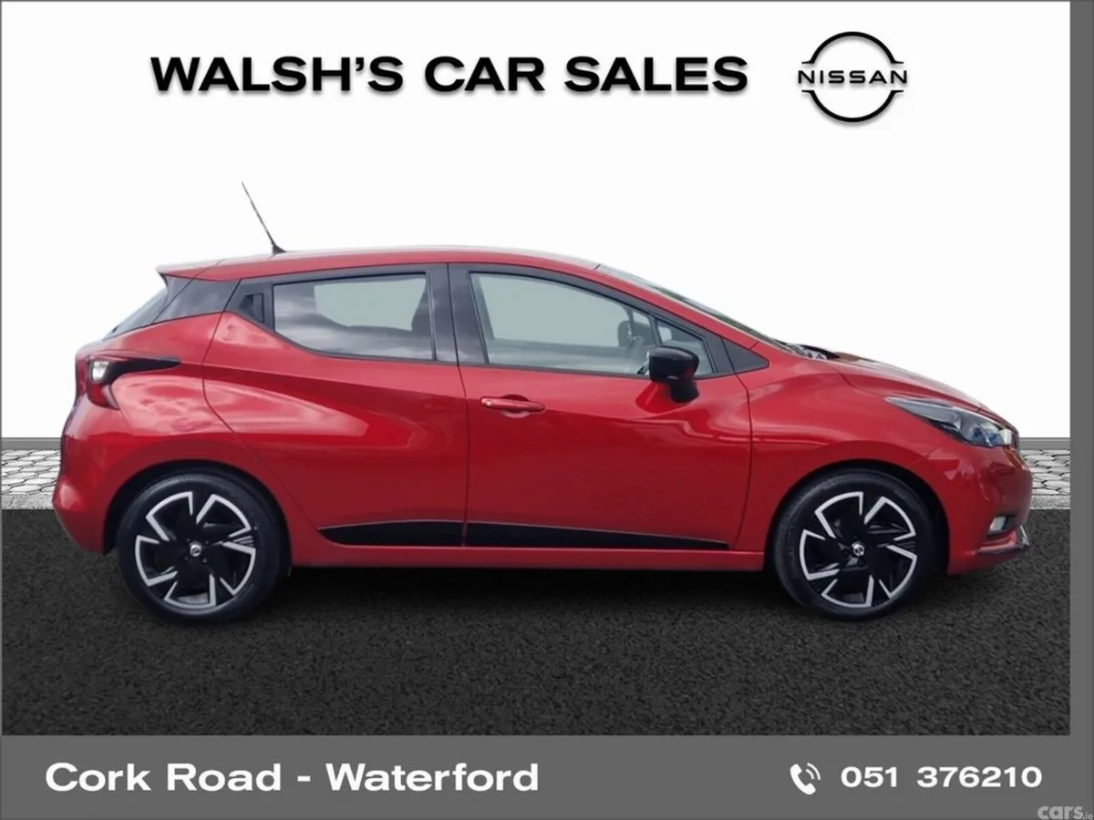 Nissan Micra Hatchback, Petrol, 2022, Red