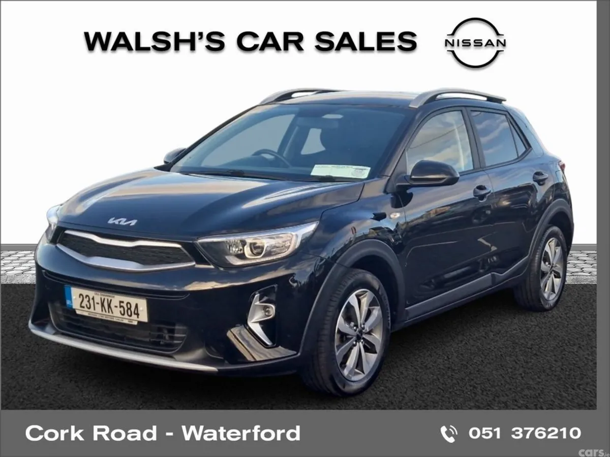 Kia Stonic SUV, Petrol, 2023, Black